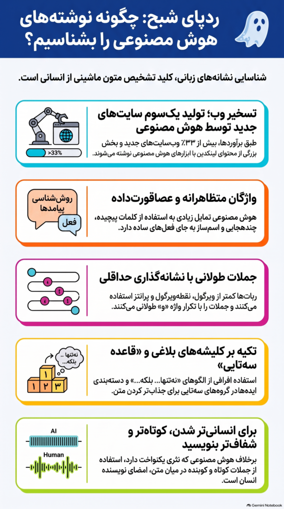 چگونه نوشته‌های هوش مصنوعی را تشخیص دهیم؟
