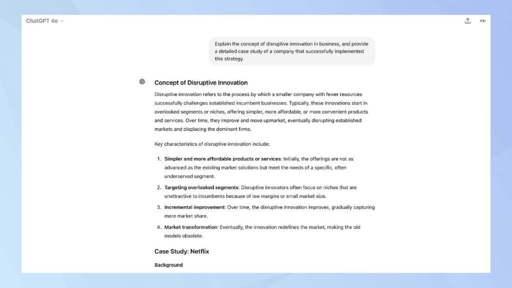 دریافت پاسخ بهتر در ChatGPT