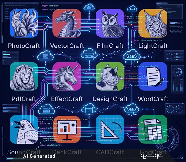 ArtCraft و وایب‌کدینگ علیه Adobe و مایکروسافت؛ بازسازی و انتشار نسخه فوق‌کم‌حجم و متن‌باز ۱۲ نرم‌افزار نام‌آشنا فقط به دست یک نفر با ردپای Claude