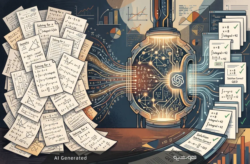 OpenAI نتایج ۷۲۲ دست‌نوشته ریاضی پاسخ‌داده‌شده توسط یک مدل داخلی منتشرنشده را منتشر کرد