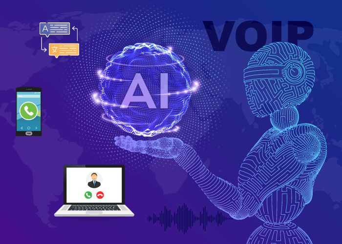 چگونه هوش مصنوعی، VoIP را برای شرکت‌های کوچک و متوسط ​​متحول می‌کند؟