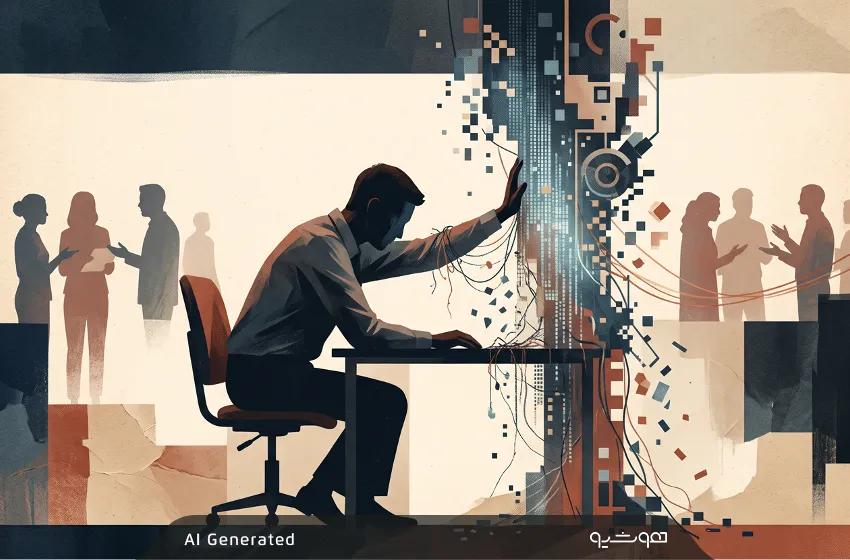اتکای کارکنان به هوش مصنوعی برای پشتیبانی فردی؛ رویکردی مخاطره‌آمیز