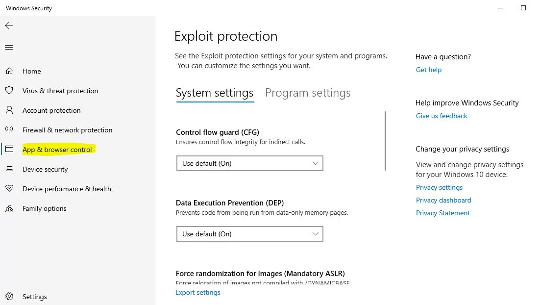 Windows-Defender-Exploit-Guard