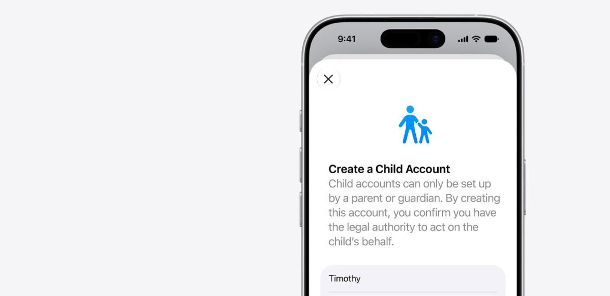 تنظیم حساب کودک و محدودیت دسترسی به برنامه‌ها در iOS 27