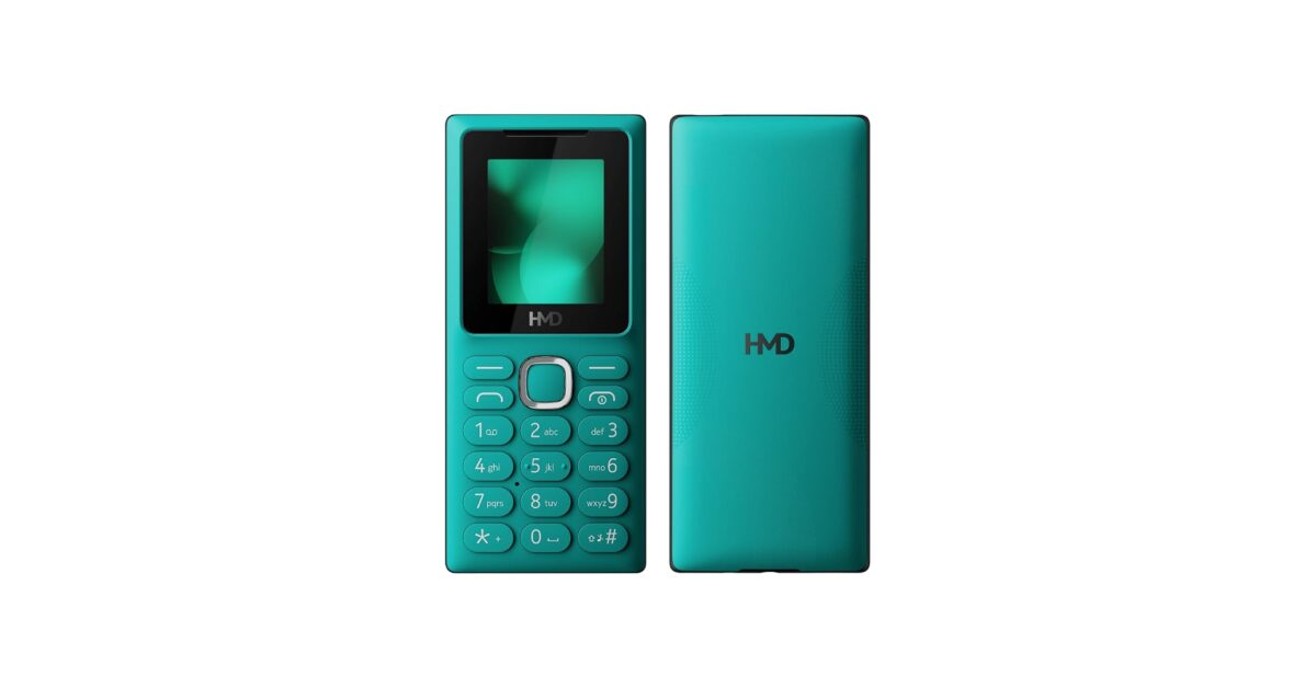  گوشی دکمه‌ای HMD 106 Pure با باتری قابل تعویض