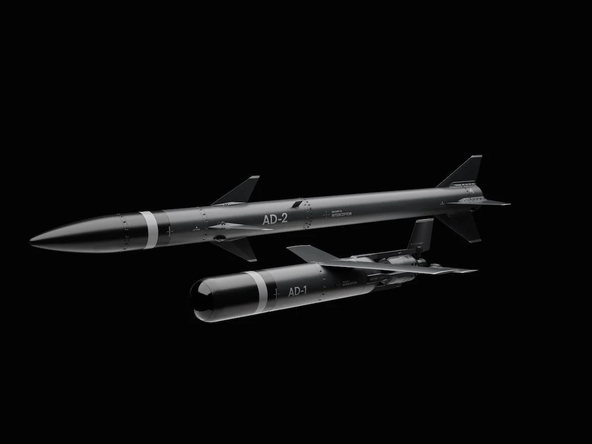 رهگیرهای AD-2 Ambush و AD-1 Inferno شرکت آلمانی Helsing، مجهز به موتور راکتی و موتور جت برای استفاده در سیستم پدافند هوایی Contra 
