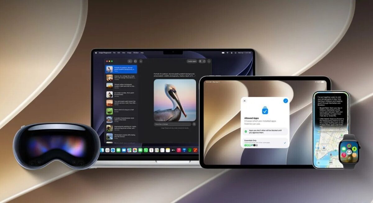 تصویری Siri AI در iOS 27 و دستگاه های مختلف اپل