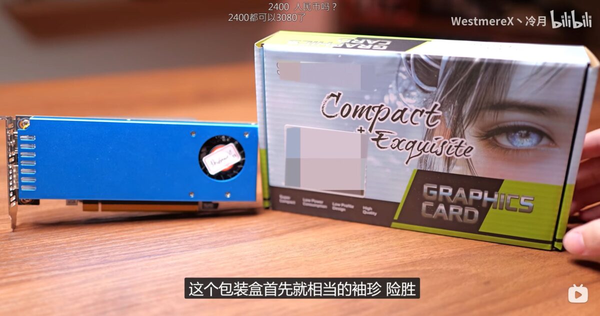 کارت RTX 3060 فوق‌کامپکت توسط یک فرد چینی ساخته شد