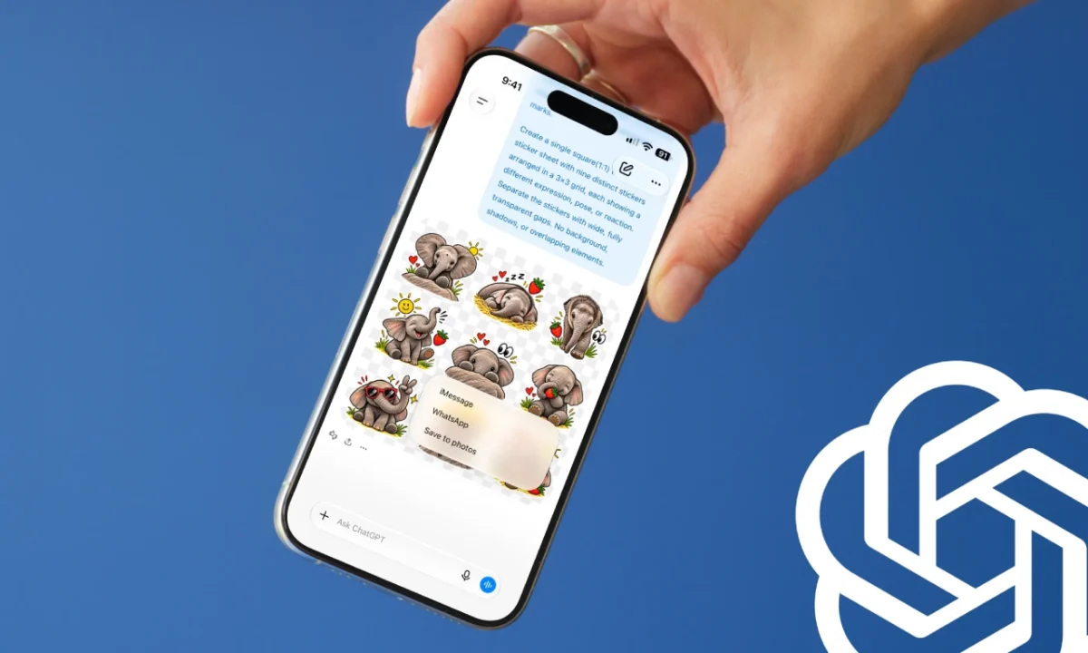 ساخت استیکر با پس_زمینه شفاف در ChatGPT