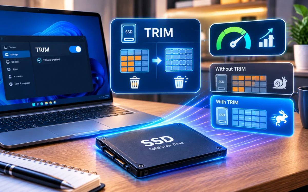 TRIM چیست و چگونه به افزایش سرعت SSD کمک می_کند؟