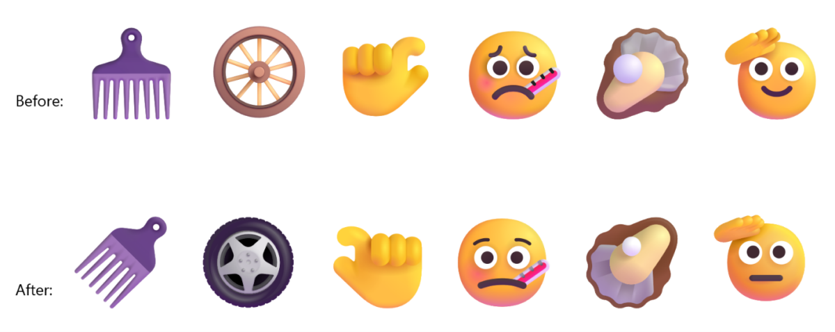 ایموجی‌های جدید Emoji 17.0 در ویندوز 11