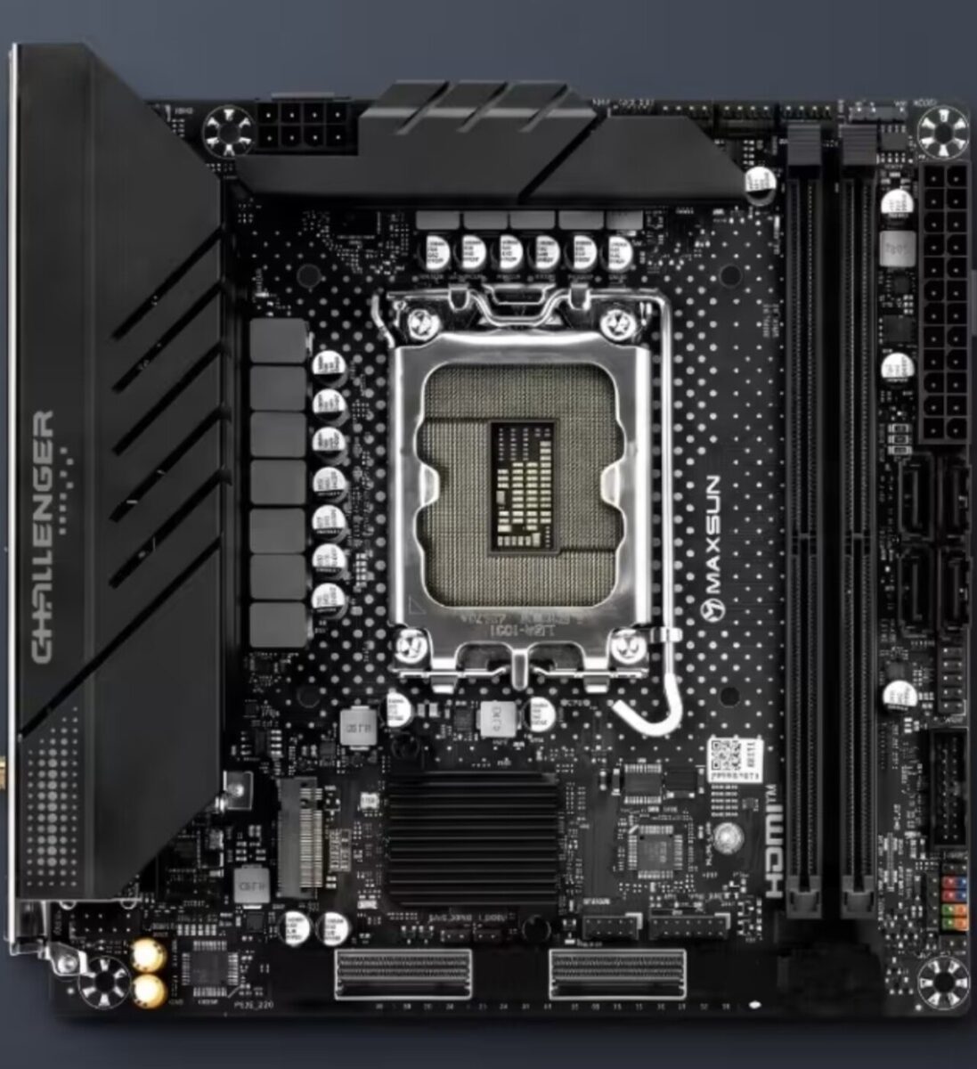 تصویری از مادربرد Mini-ITX Maxsun با MCIO