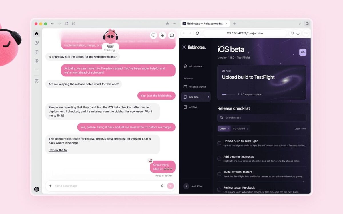 تصویری از رونمایی عامل‌های هوش مصنوعی Dots شرکت OpenAI