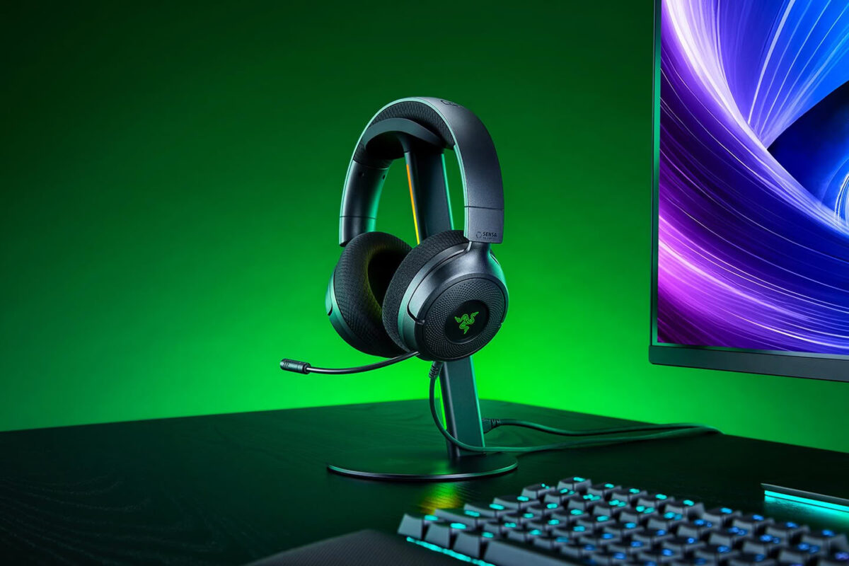 هدست گیمینگ Kraken V4 X Sensa HD ریزر معرفی شد
