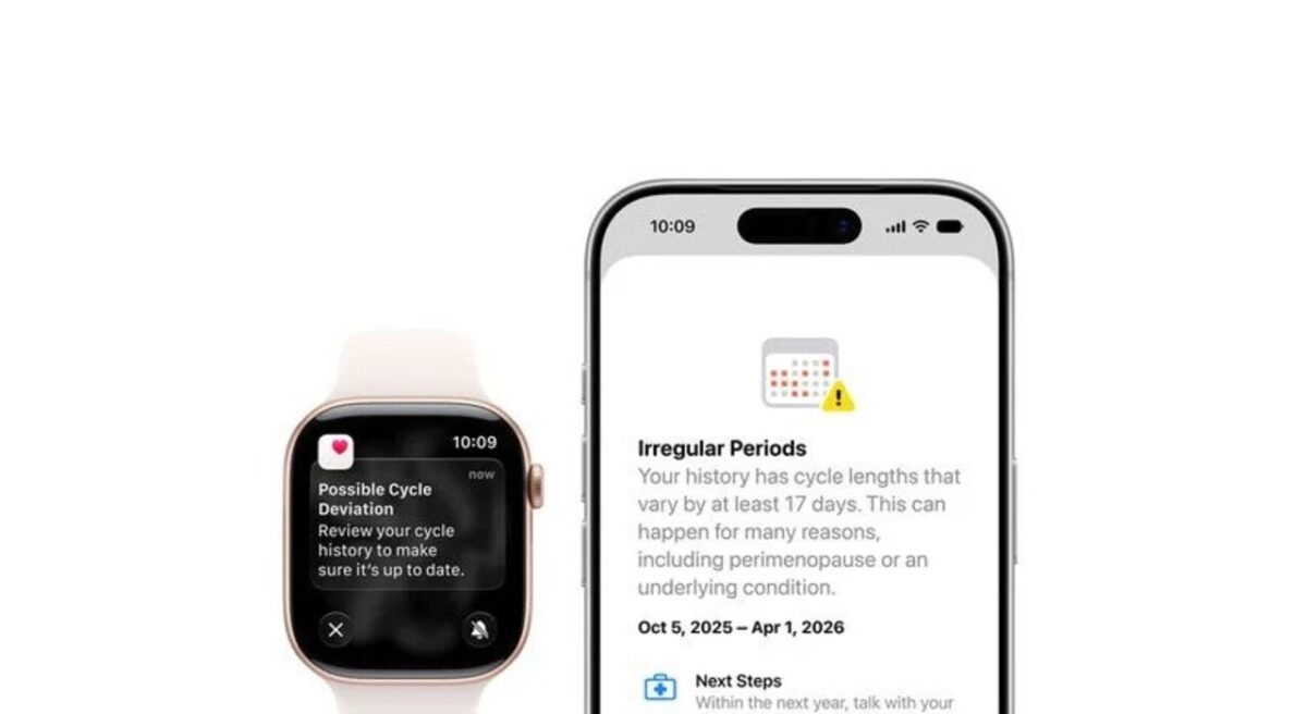تصویری از قابلیت‌های جدید watchOS 27 روی اپل واچ