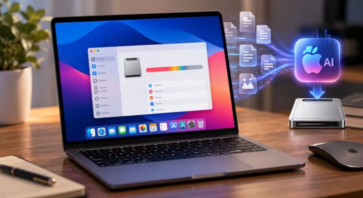 تصویری از حجم Apple Intelligence در macOS 27