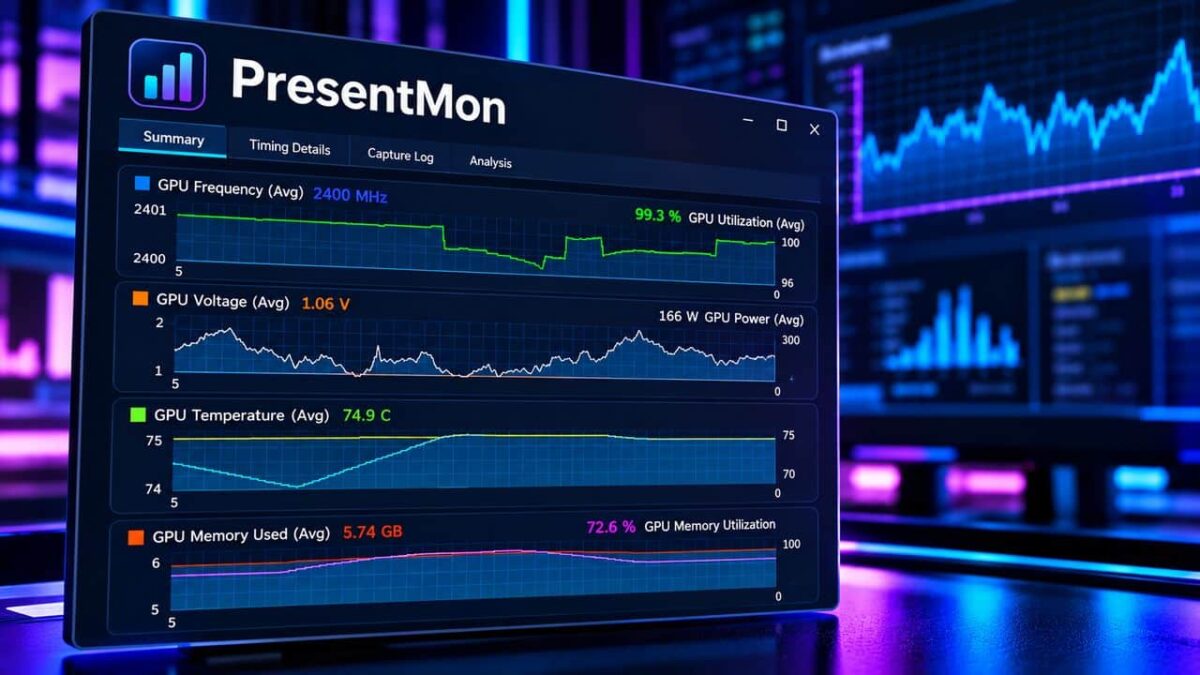 اینتل نرم‌افزار PresentMon 2.6 را منتشر کرد 