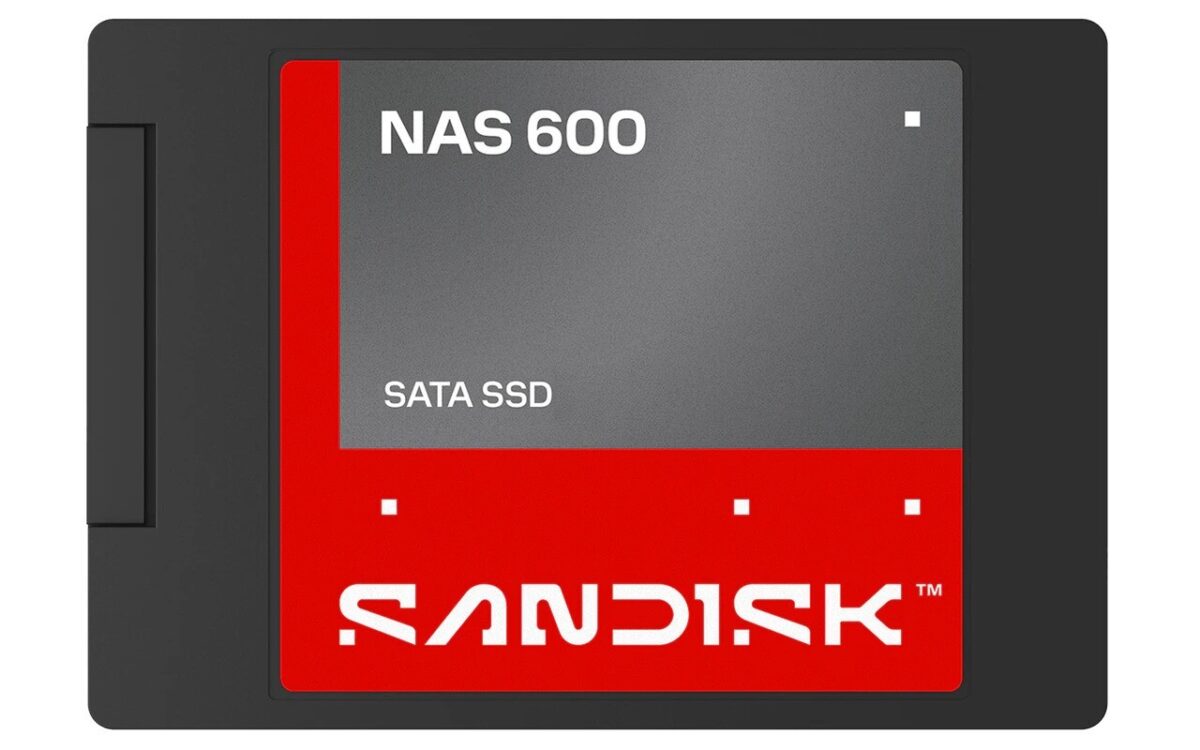 تصویری از SSD سن‌دیسک NAS600