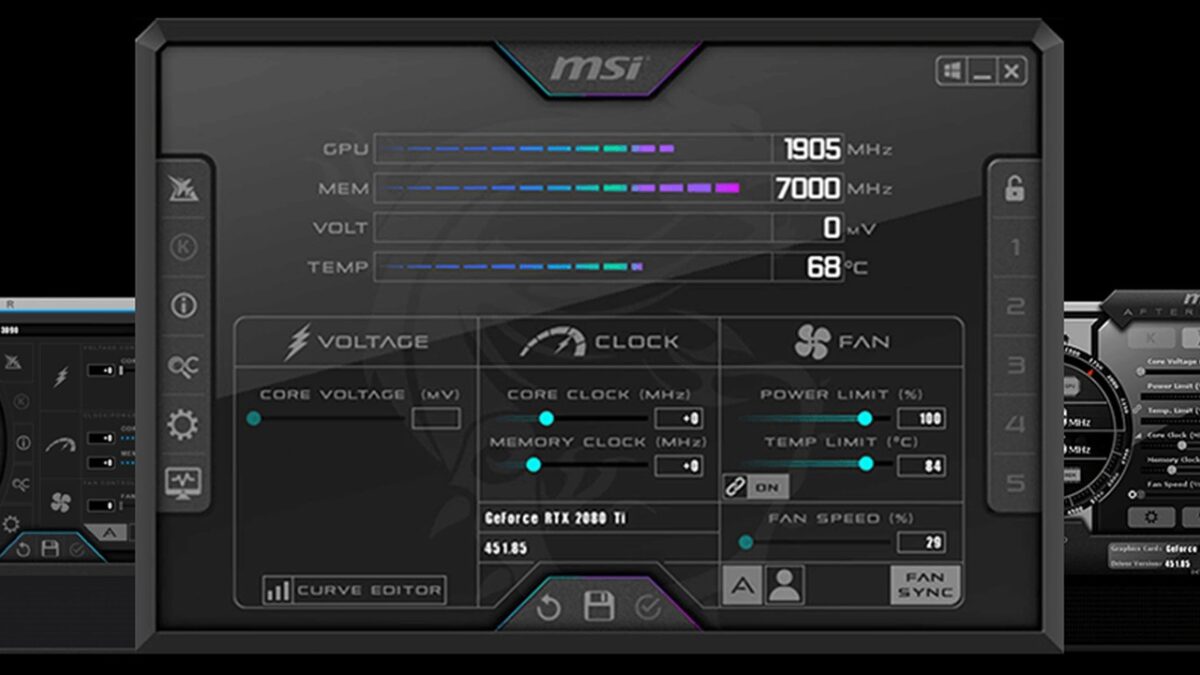 RivaTuner Statistics Server یا RTSS نرم‌افزاری است که در کنار Afterburner برای نمایش OSD و برخی قابلیت‌های مانیتورینگ و محدودسازی فریم استفاده می‌شود. 