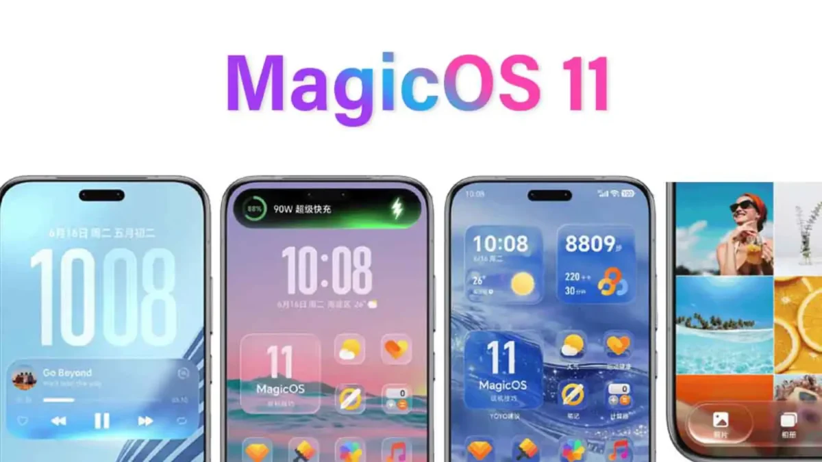 قابلیت‌های طراحی و جلوه‌های شیشه‌ای رابط کاربری MagicOS 11