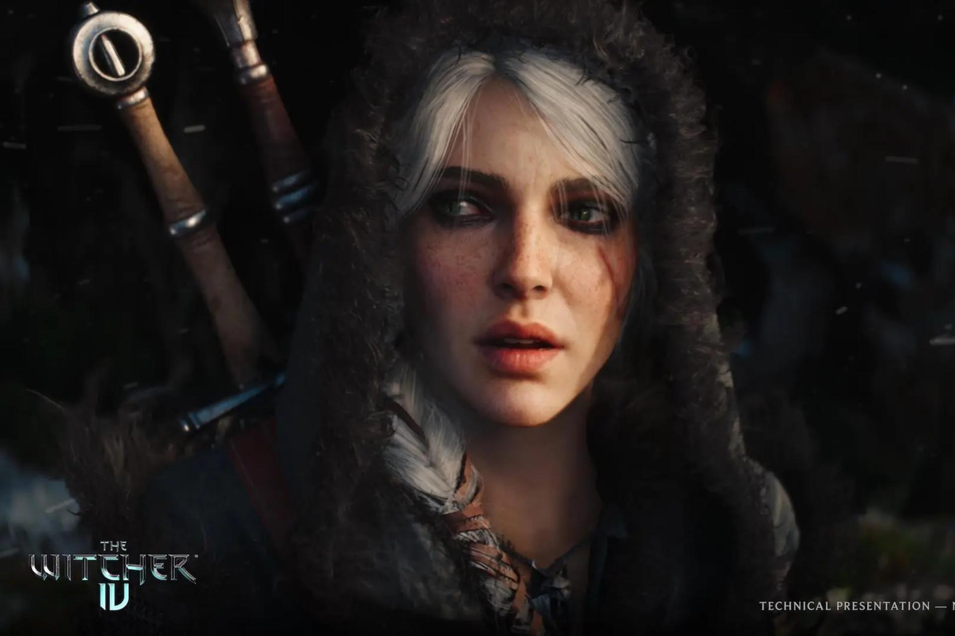 چهره شخصیت اصلی در بازی جدید ویچر (The Witcher)