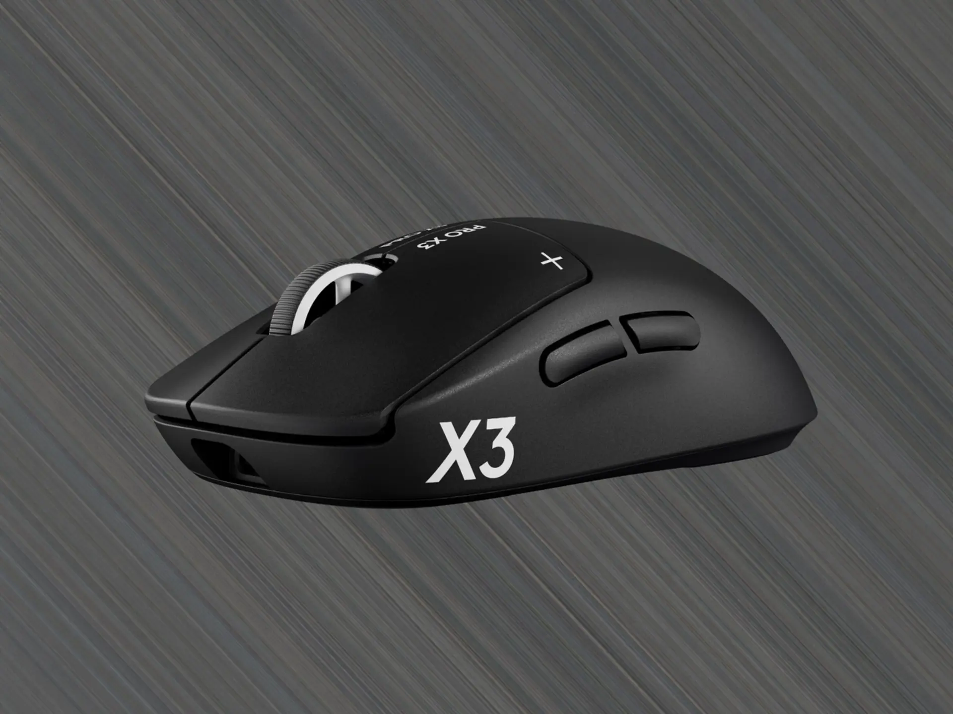 ماوس بی‌سیم لاجیتک (Logitech) مدل X3 با بدنه مشکی و طراحی مدرن