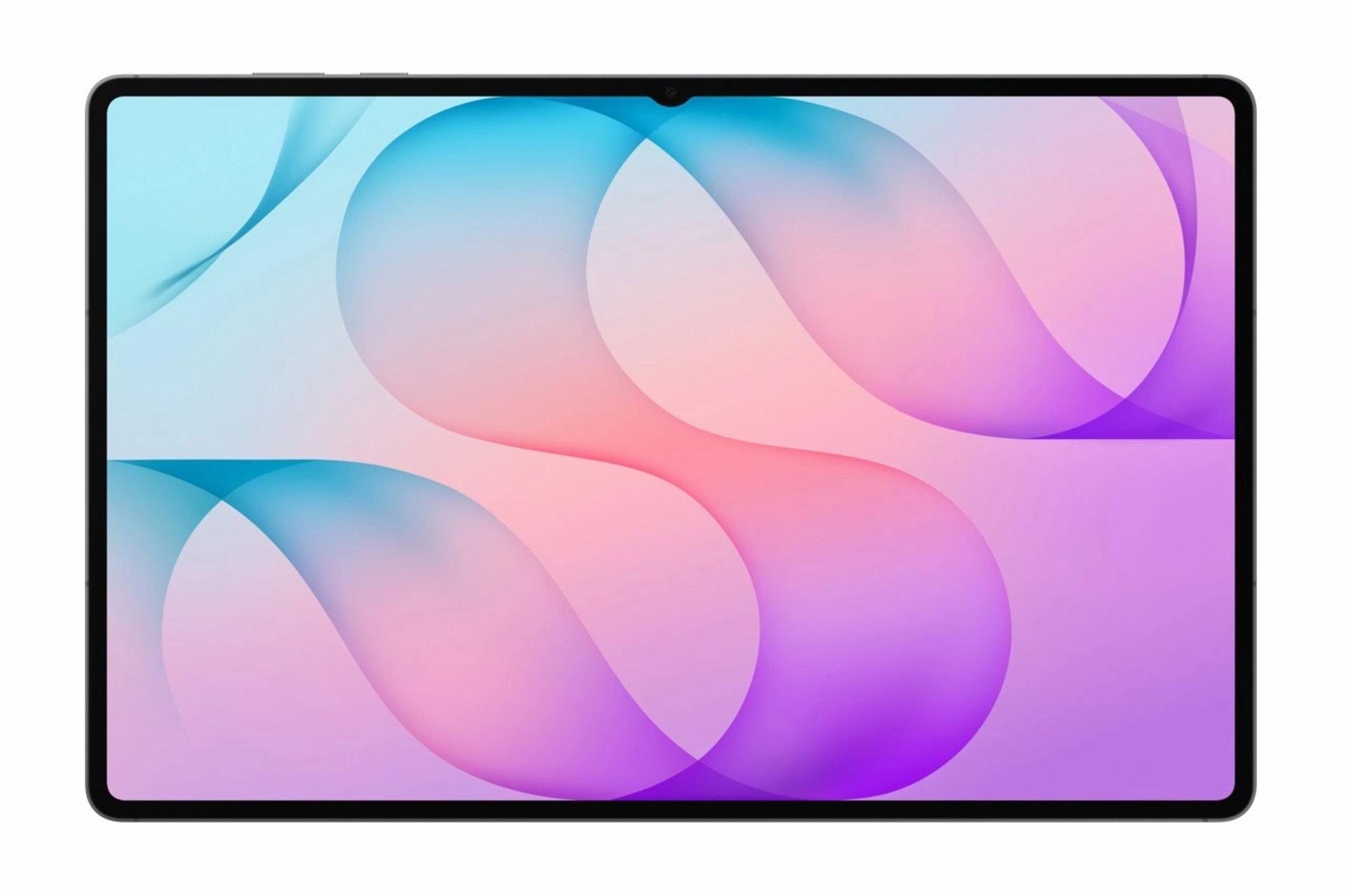 نمای جلوی تبلت سامسونگ گلکسی S12 اولترا (Galaxy S12 Ultra) با صفحه نمایش بزرگ
