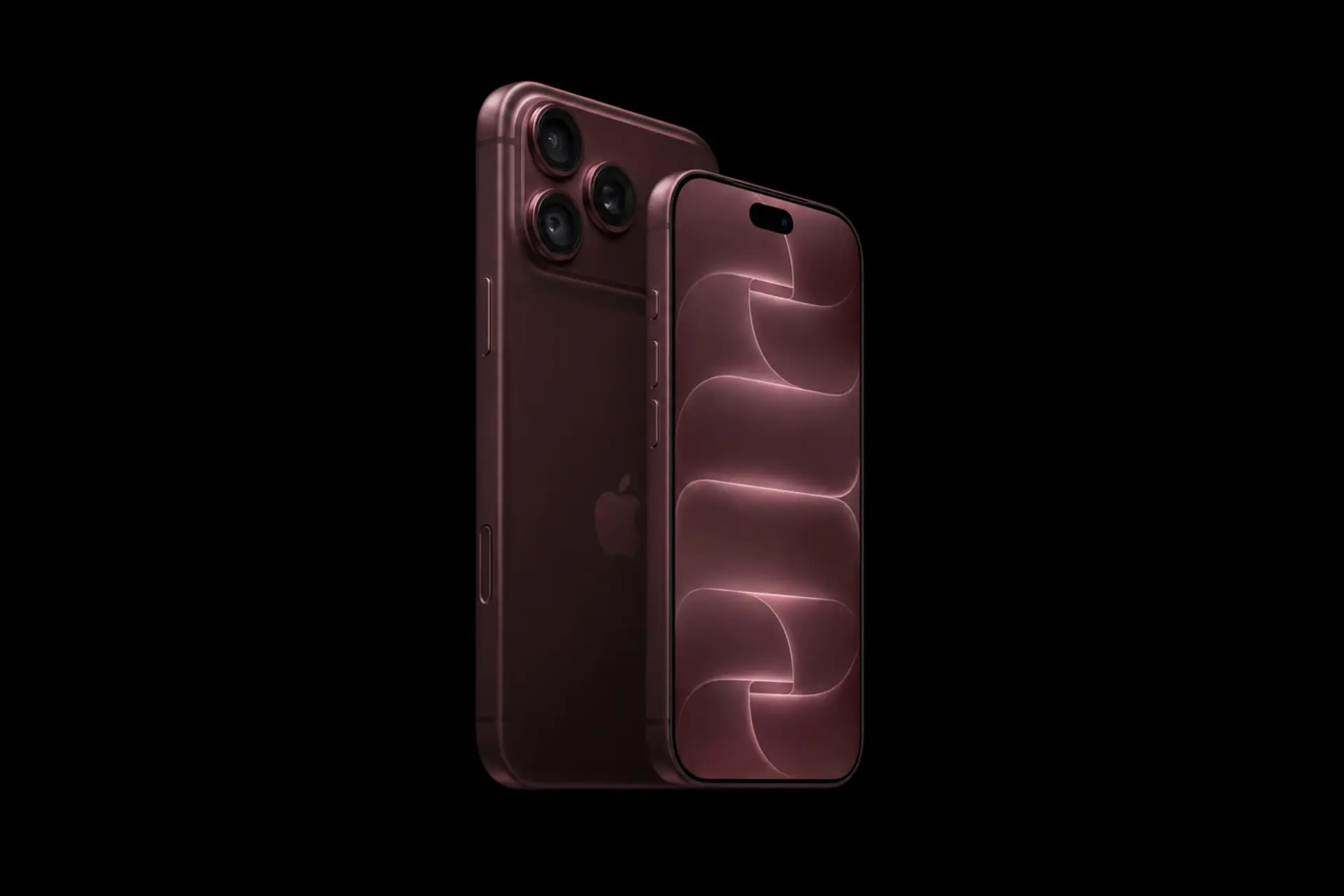گوشی آیفون ۱۸ پرو مکس (iPhone 18 Pro Max) با بدنه قرمز رنگ