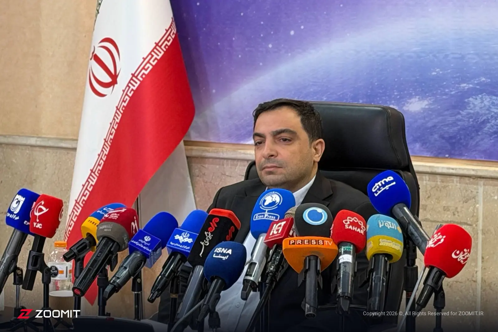 نادر مکاری، سرپرست پژوهشگاه فضایی ایران