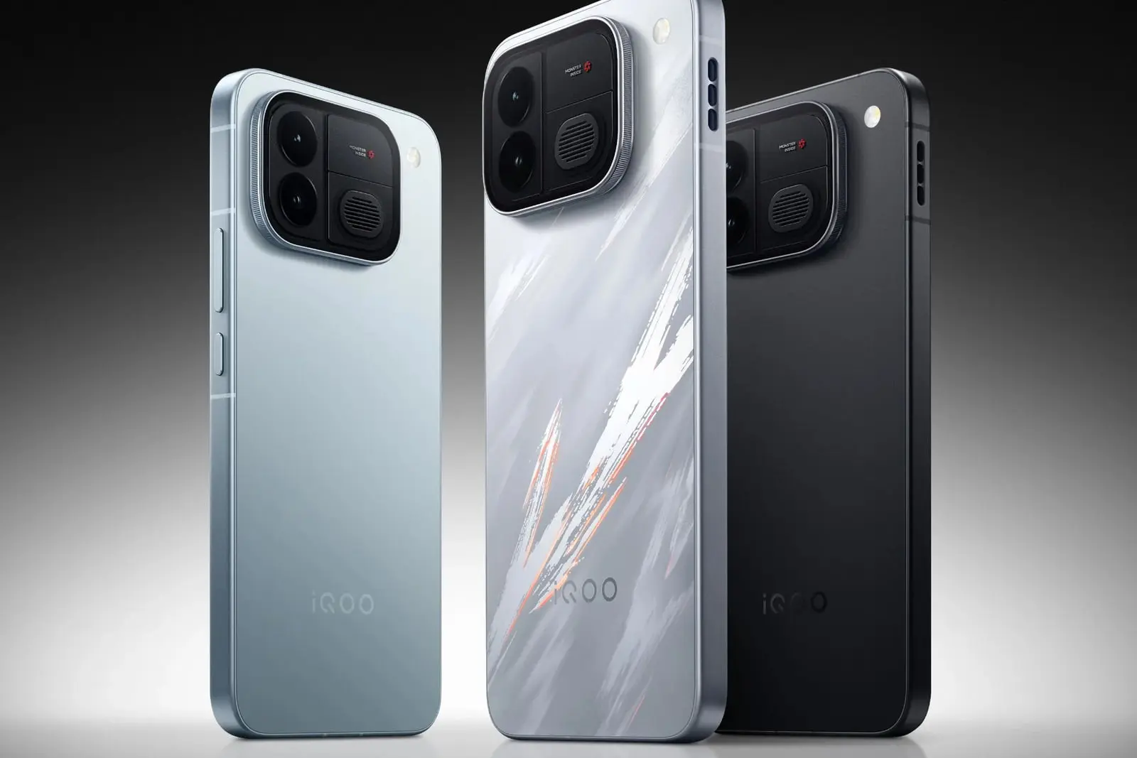 گوشی هوشمند آیکو نئو ۱۲ (iQOO Neo 12) در سه رنگ مختلف