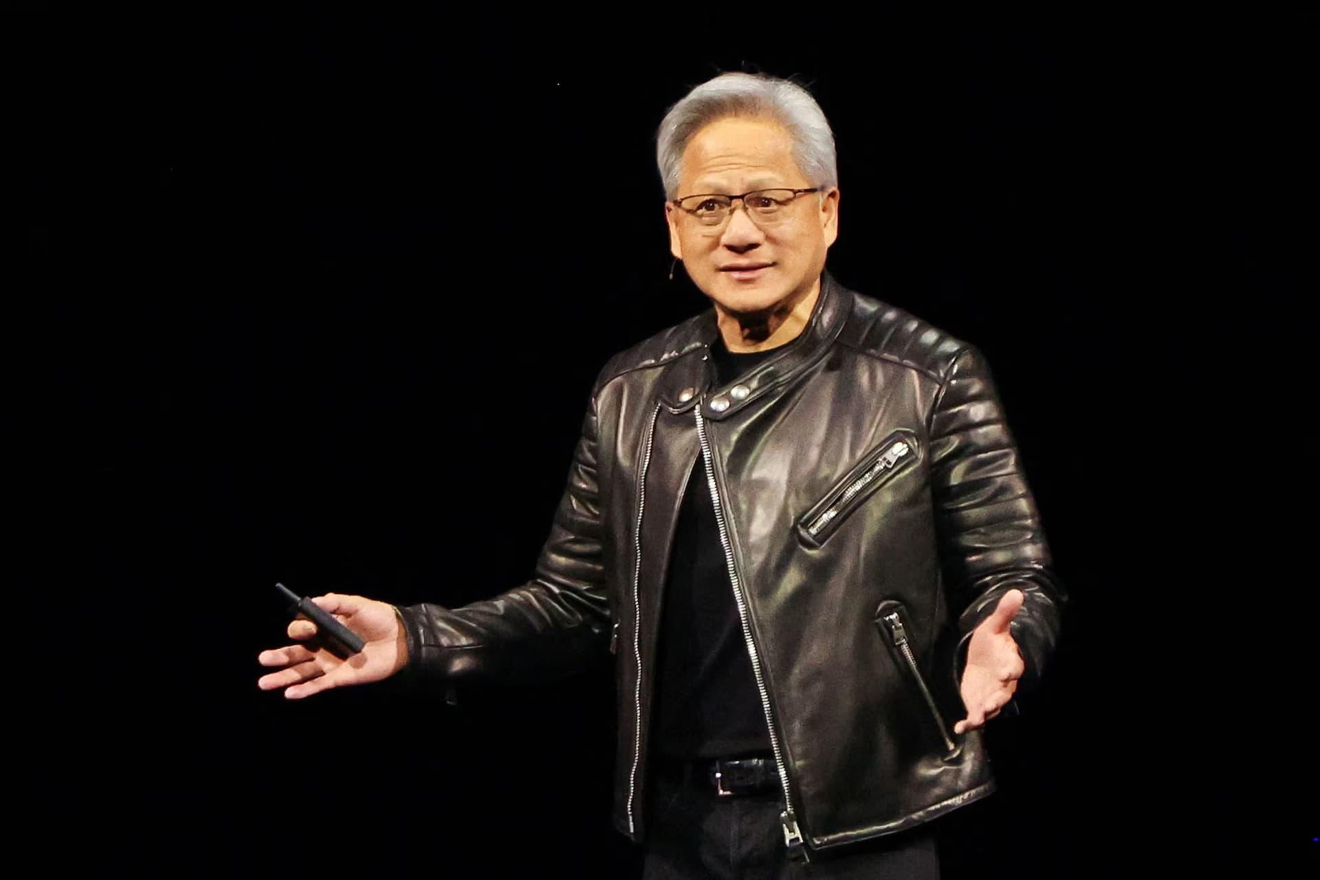 جن سون هوانگ / Jensen Huang مدیرعامل انویدیا در مراسم توسعه دهندگان ۲۰۲۵