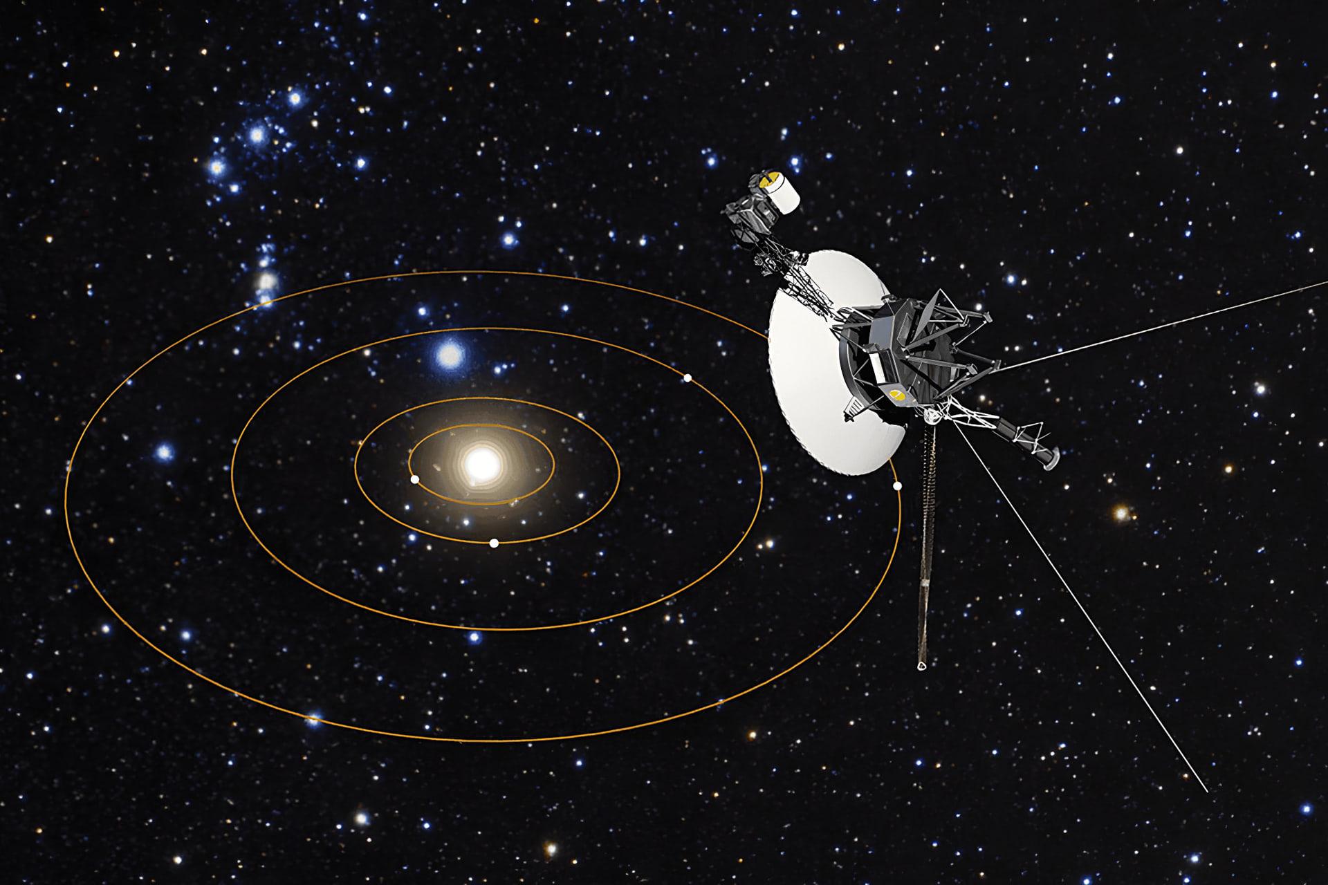 کاوشگر فضایی (Spacecraft) در نزدیکی مدار سیارات منظومه شمسی