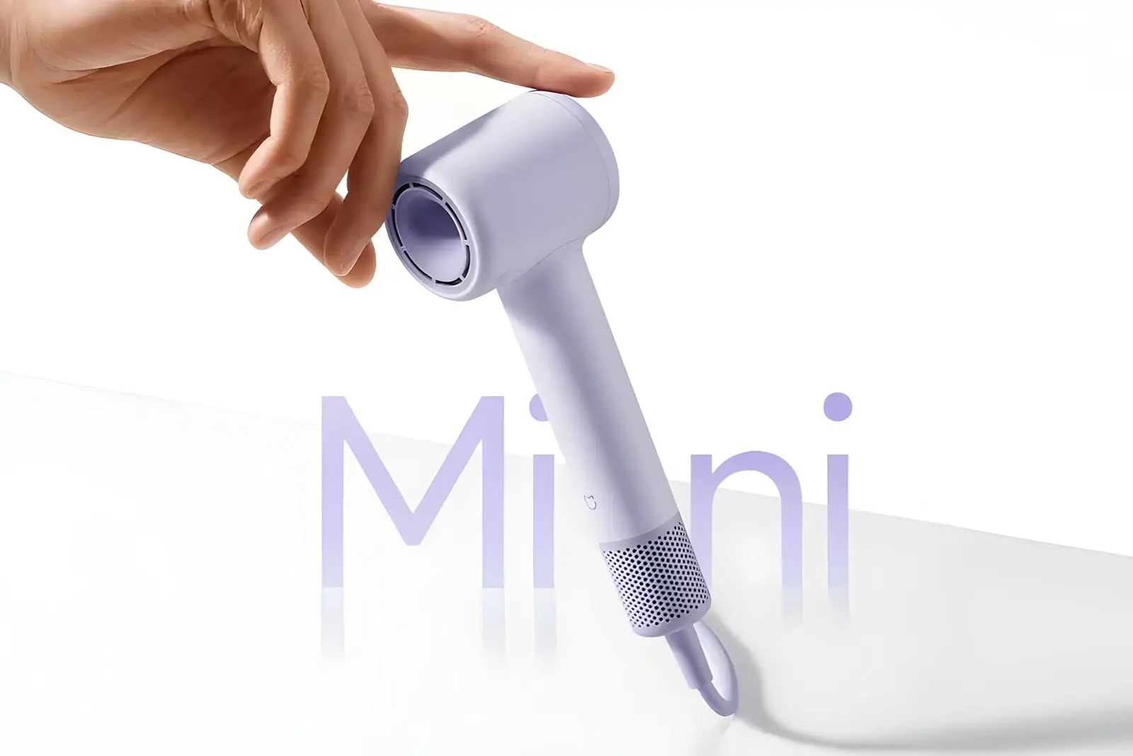 سشوار قابل حمل شیائومی میجیا (Xiaomi Mijia Hair Dryer Mini) با رنگ بنفش روشن