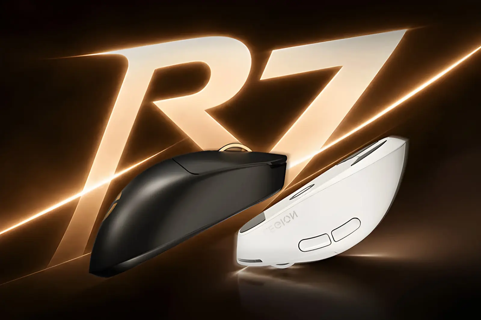 ماوس گیمینگ لنوو مدل Legion R7 Pro در دو رنگ مشکی و سفید
