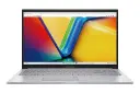 نمای رو به روی لپ تاپ Vivobook 15 F1504VAP ایسوس با نمایشگر روشن و نمایش لوگو و لبه جلو