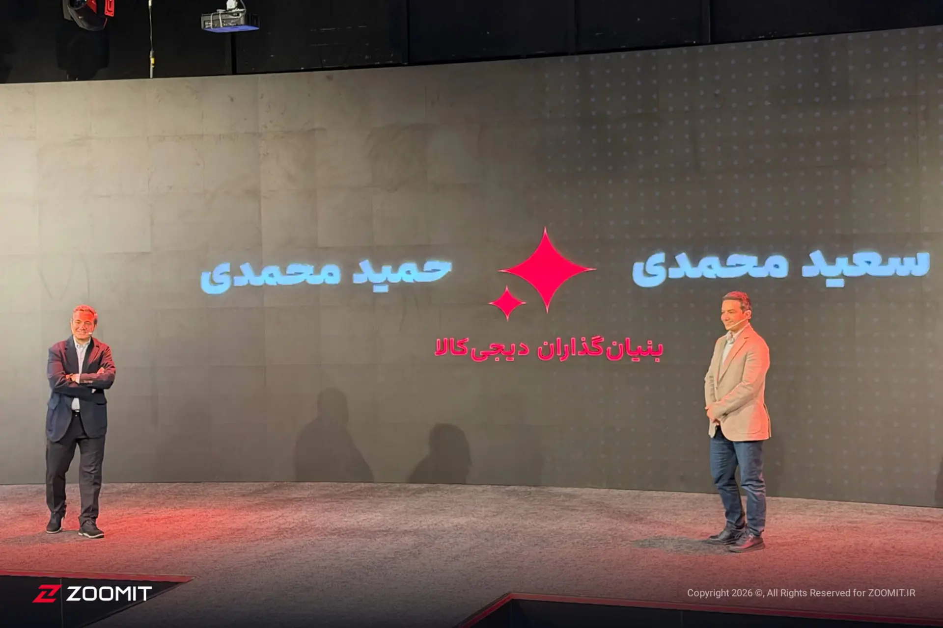 سعید محمدی و حمید محمدی، هم‌بنیان‌گذاران XNET در دهمین سالگرد مارکت‌پلیس XNET