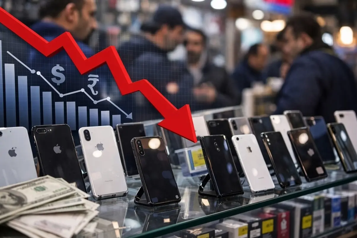 فعال بازار: قیمت موبایل می‌تواند ۴۰ درصد بریزد؛ گوشی هست، ارز نیست
