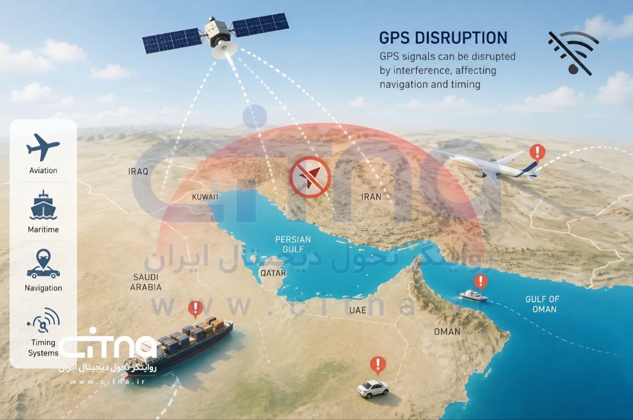 اختلال در سامانه‌های ناوبری خلیج فارس؛ GPS و AIS همچنان با ریسک مواجه‌اند