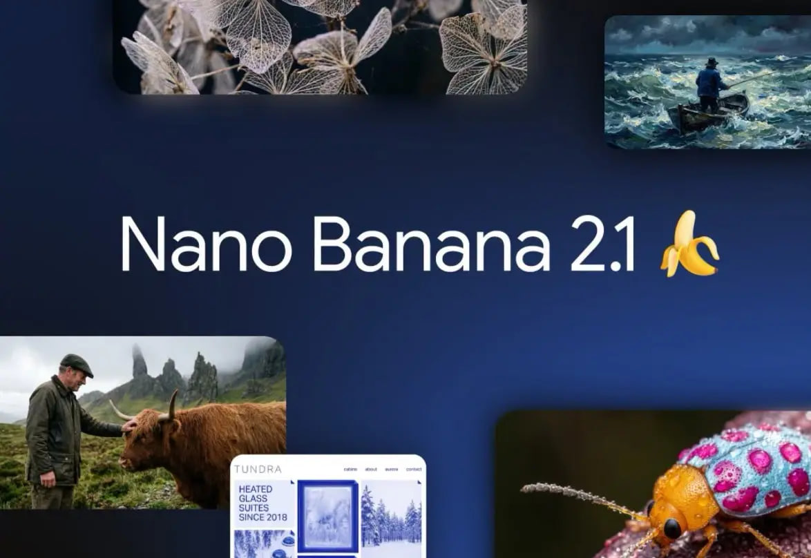 گوگل از Nano Banana 2.1 رونمایی کرد؛ خلق تصاویر 4K با نصف قیمت