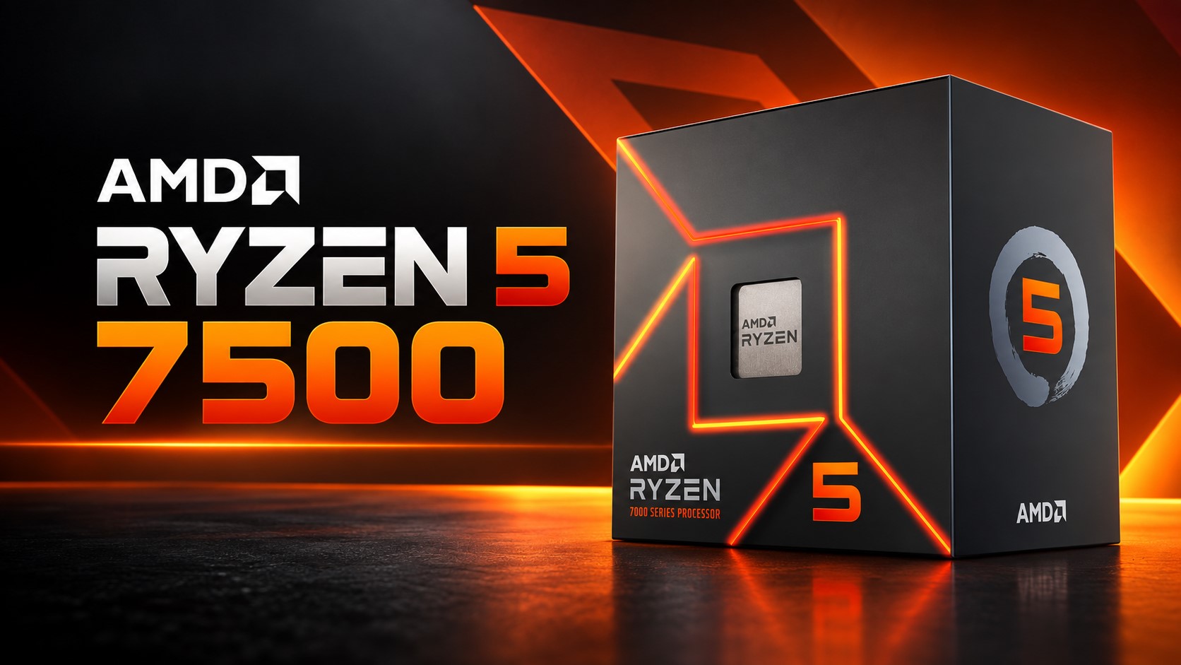 AMD احتمالاً پردازنده رایزن 5 7500 را با گرافیک مجتمع عرضه می‌کند