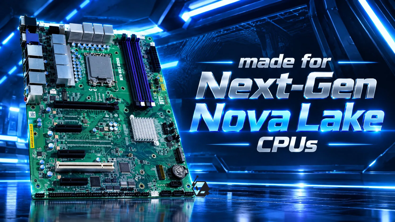 اولین تصاویر واضح از مادربرد اینتل Nova Lake-S با سوکت LGA 1954 منتشر شد