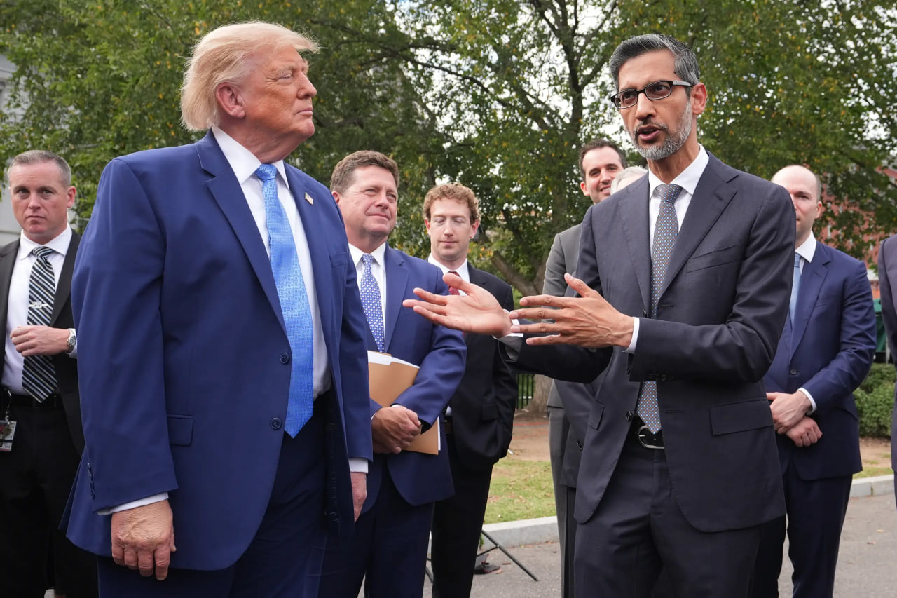 مدیرعامل گوگل درخواست ترامپ برای تغییر نام اقیانوس اطلس را رد کرد
