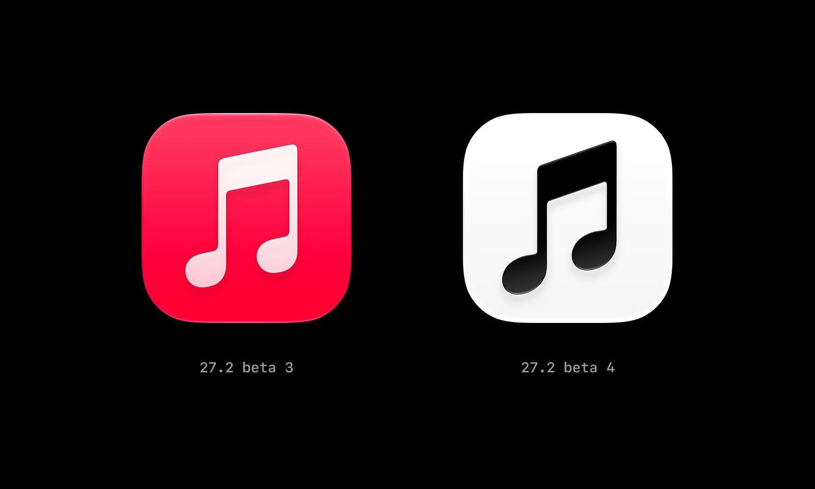 رنگ آیکون Apple Music احتمالاً در iOS 27.2 تغییر می‌کند