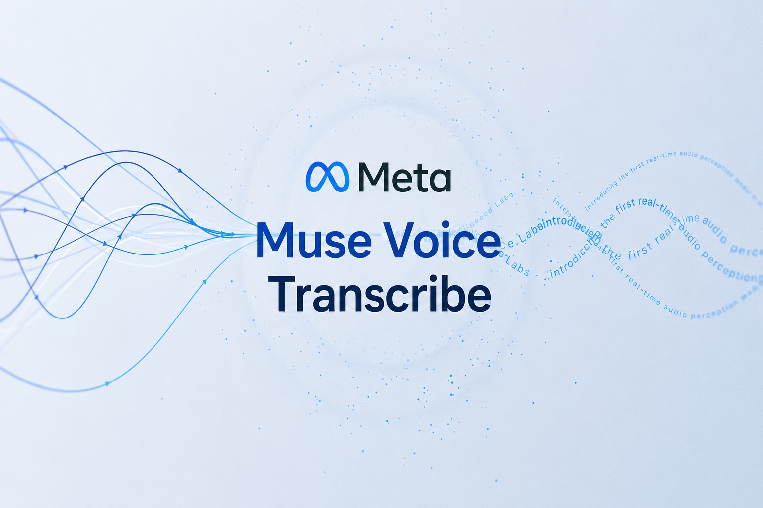متا از مدل تبدیل صوت به متن Muse رونمایی کرد؛ تشخیص همزمان چند گوینده و زبان