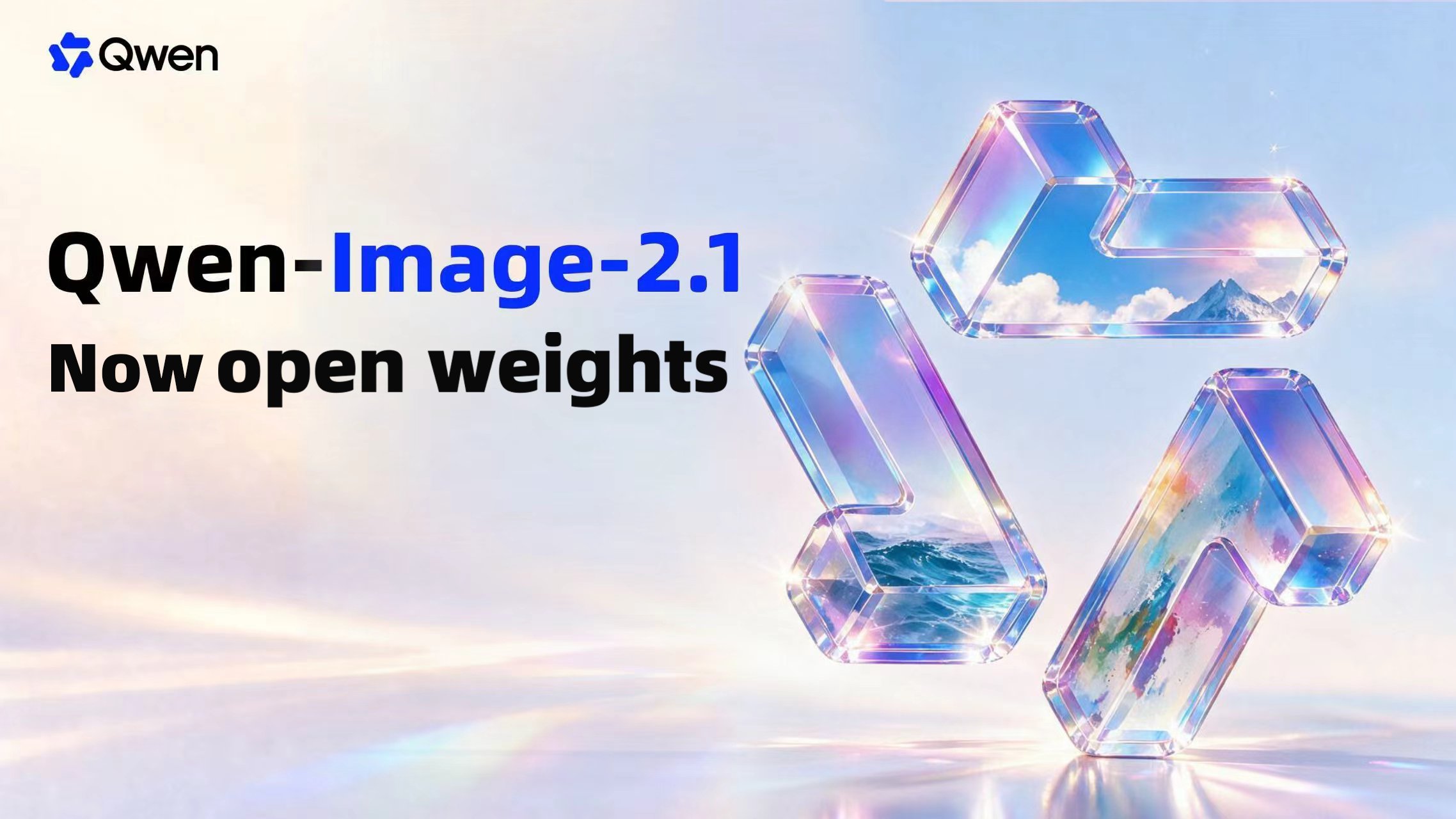 مدل Qwen Image 2.1 منتشر شد؛ متن‌باز با ۷ میلیارد پارامتر برای تولید و ویرایش تصویر