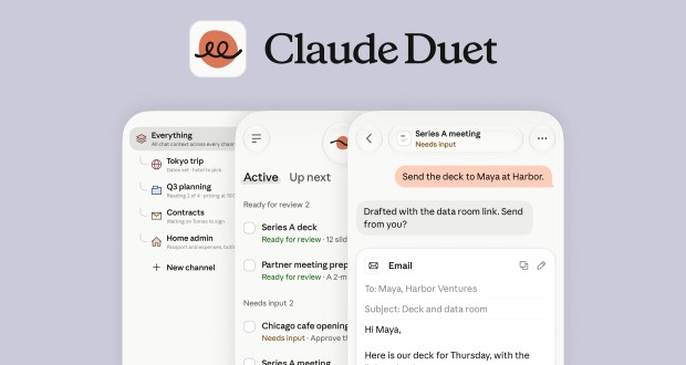 آنتروپیک از Claude Duet رونمایی کرد؛ دستیار هوش مصنوعی عامل برای حرفه‌ای‌ها
