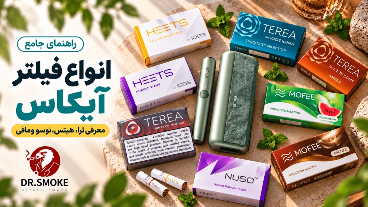 راهنمای جامع خرید فیلتر آیکاس؛ معرفی سیگار ترا، هیتس، نوسو و مافی