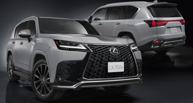 لکسوس LX F Sport با موتور قدرتمند و سیستم تعلیق بهبودیافته در ژاپن معرفی شد