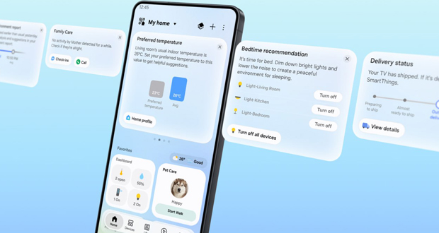 سامسونگ SmartThings Now را معرفی کرد؛ خانه‌ای هوشمندتر و متصل‌تر