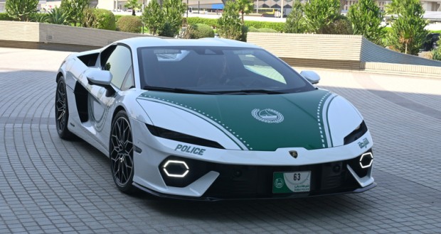 لامبورگینی Temerario هیبریدی به ناوگان خودروهای پلیس دبی پیوست